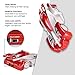 Joyjam Racing Car for 5-10 Year Old Boy RC Car Wall Climbing Car 360° Rotating Stunt Superhero Toy Cars Girl Christmas Birthday Gifts PQC Red
