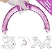 17.7in Double-Ended Dildos, Xocity, Realistic Silicone Dildo for Anal Vagina Simulation, Double Dongle Adult Sex Toy for Male Female Women Lesbian, 17.7in Super Long for Couple Play