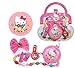 Hello Kitty Purse with Necklace, Mirror, Lipstick & Other Accessories