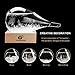 G GGPOWER Storm Glass Weather Stations Water Drop Weather Predictor Creative Forecast Nordic Style Decorative Weather Glass (Mini)