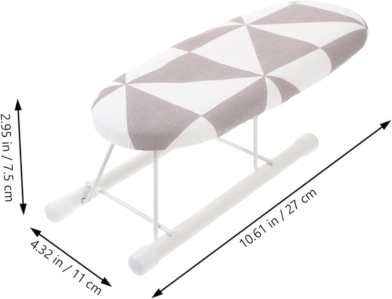 Zusammenklappbares Mini-bügelbrett Tischbügelhocker und Bügelhilfe für Kleidung Ärmelbügelbrett aus Hochwertigem Material Platzsparend und Robust — Foto 2 von 8
