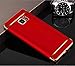 Coohole 2017 New Fashion Thin Electroplate Hard Case Cover for Samsung Galaxy Note 5 (Red)