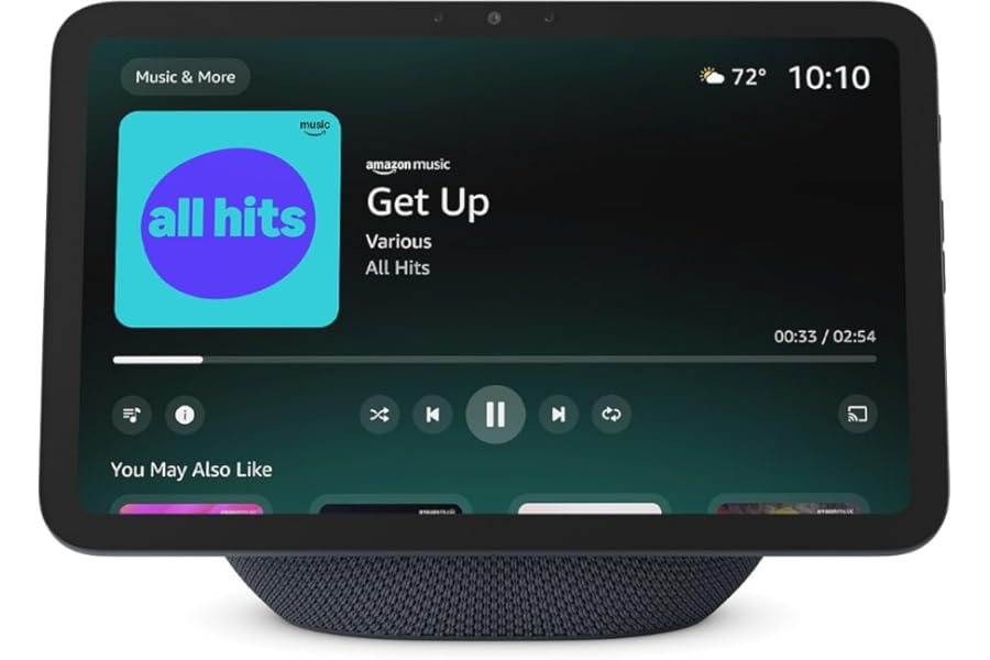 Amazon Echo Show 8 (newest model), Vibrant HD 8.7" display with spatial audio, Designed for Alexa+, Graphite