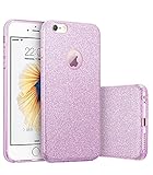 Hovisi Glitter Protective Cover [Soft TPU Cover + Glitter Paper + PP Inner Layer] for iPhone 6 / 6S 4.7 inch (Color4)