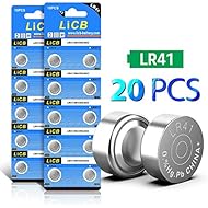 LiCB 20 Pack LR41 AG3 392 384 192 Battery 1.5V Button Coin Cell Batteries