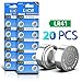 LiCB 20 Pack LR41 AG3 392 384 192 Battery 1.5V Button Coin Cell Batteries primary