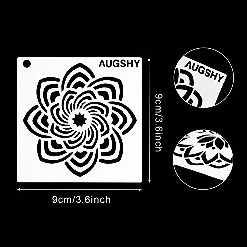 2 Mandala+Painting+Templates+Stencils+Projects