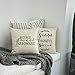 Meekio Farmhouse Pillow Covers with Grateful Thankful Blessed Quotes 18