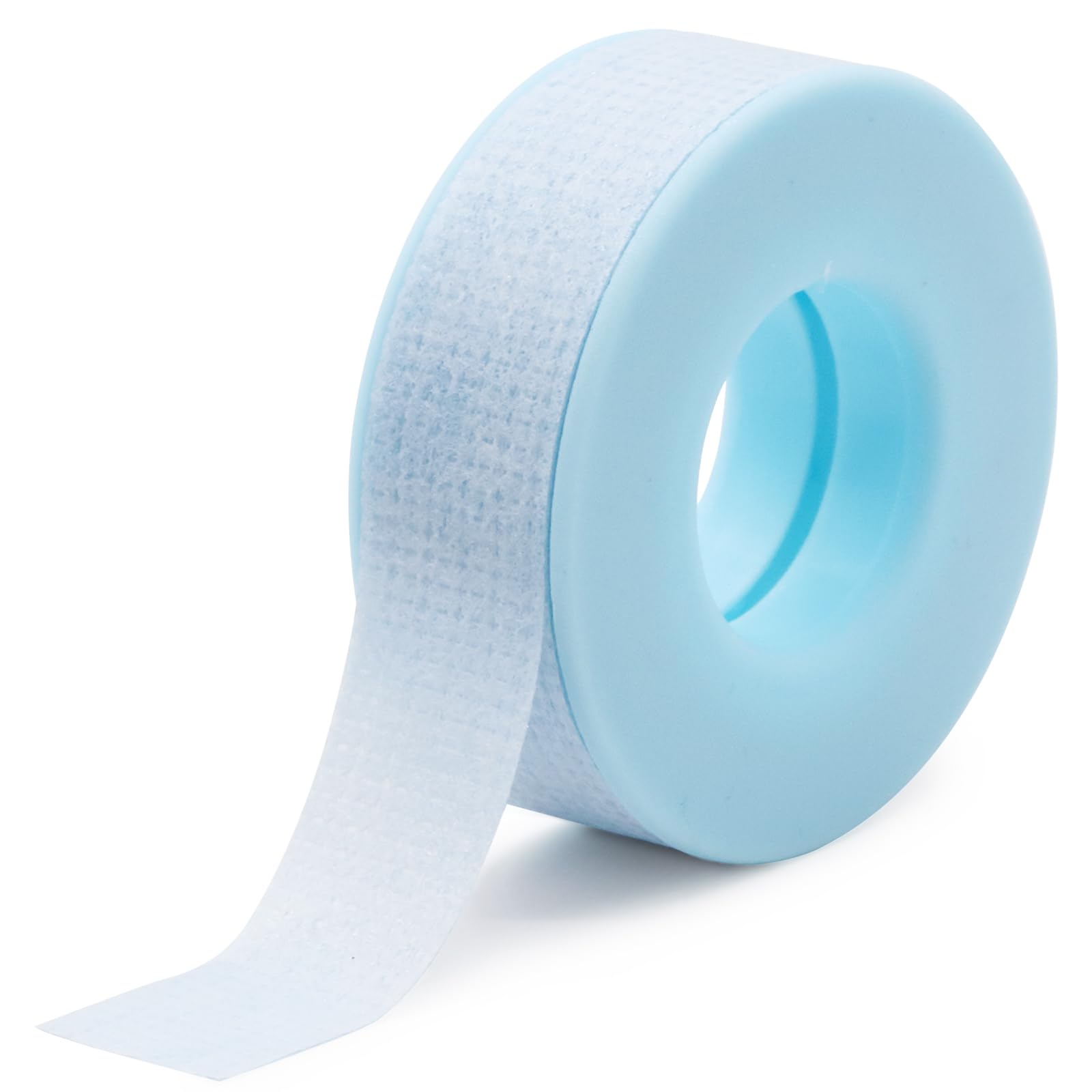 Photo 1 of Embagol Blue Lash Tape, 0.49in x 3.9yds, Waterproof Adhesive Tape for Eyelash Extensions, Sensitive Silicone Gel, Medical Microporous, Easy Tear, Breathable, Hypoallergenic