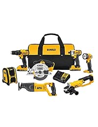 Juego combinado compacto de herramientas Dewalt DC