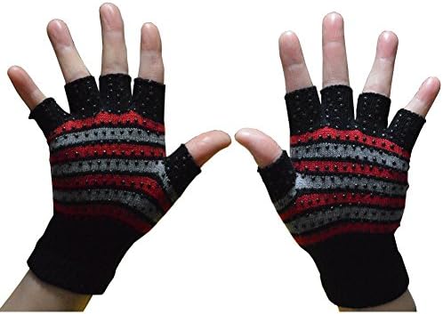 Cotton Yoga Gloves Non-slip Pilates Fingerless Toeless Gloves effective performance for anti-slip Pack of 3