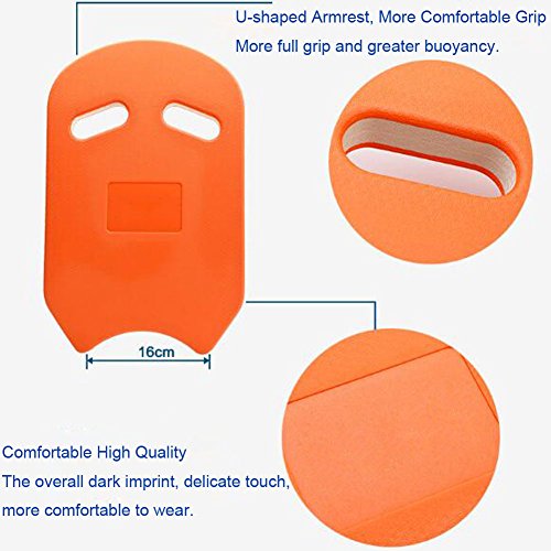 Ailike U Shape Swimming Kickboard Swim Board Floating Training Aid for Kids Adults (Blue) - Thumbnail 3