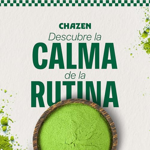 Matcha Ceremonial Orgánico – CHAZEN – Primera Cosecha, Japonés, 100g | 100% Puro y sin endulzar. Perfil suave sin amargor. Ideal para matcha latte, smoothies y estilo tradicional.