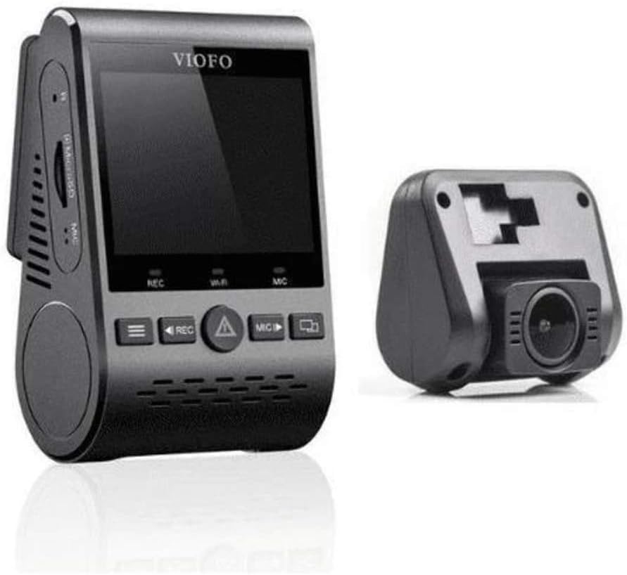VIOFO A129 Dual 2-Channel Full HD 1080P 30FPS | 2CH Car Dash Cam with GPS Logger