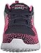 Skechers Sport Women's Burst Ellipse Fashion Sneaker,Charcoal/Pink,8.5 M US