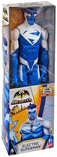 DC Comics Batman Unlimited Electric Superman 12 Action Figure New 2015