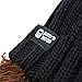 Beard Head Kid Vagabond Beard Beanie - Knit Hat and Fake Beard for Kids Toddlers Brown