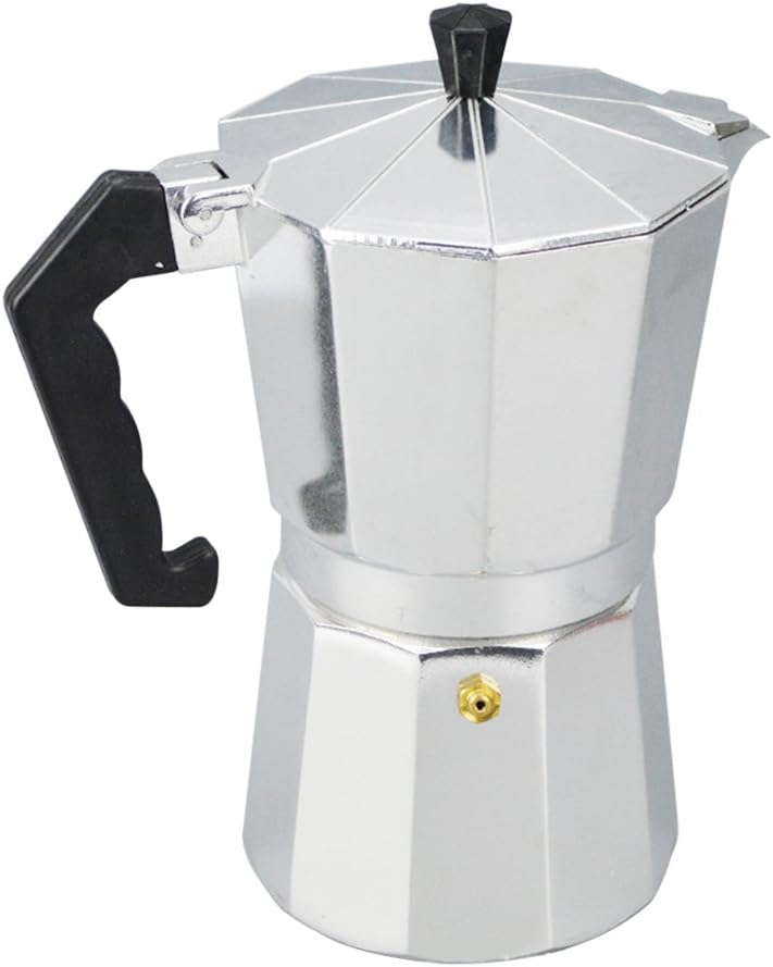 Espresso Coffee Maker,Coffee Maker Aluminum 1/3/6/9/12 Cup Latte Mocha Coffee Pot Stove Top Espresso Maker Tool Easy…