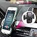 Phone Holder, Quntis Universal Phone Mount, Car Air Vent Cell Phone Holder Cradle iPhone Samsung Galaxy LG Motorola Google Nexus HTC BlackBerry Sony One Plus GPS More