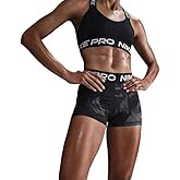Nike Women's Pro 3” All-Over Print Shorts