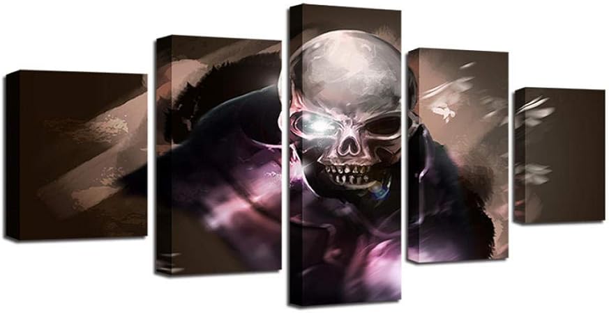 FANGMINGLEI Fangmingleiimagen De La Obra Modular HD Impreso 5 Piezas