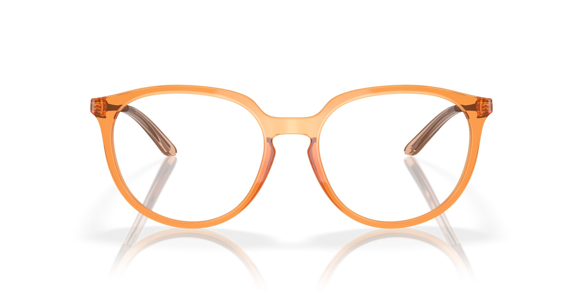 Photo 1 of Oakley OX8150 BMNG Prescription Eyewear Frames, Polished Translucent Ginger/Demo Lens, 53 mm