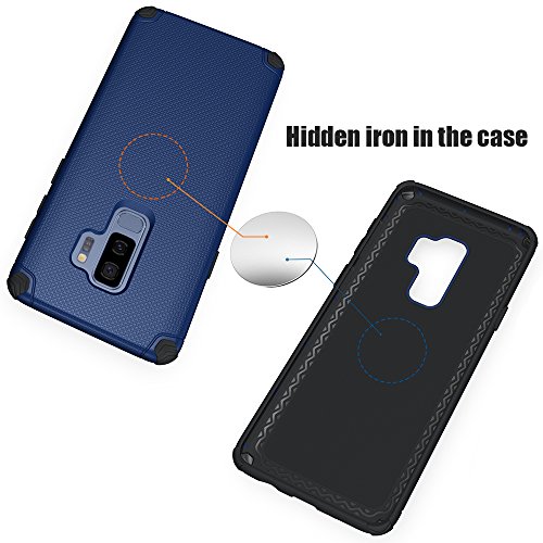 image for Galaxy S9 Plus Case, CASEVASN [Dual Layer] [Shockproof] Armor Rugged D
