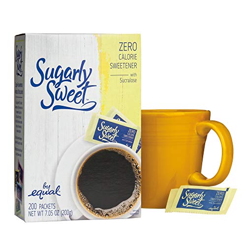 image for SUGARLY SWEET Zero Calorie Sweetener Packets with Sucralose, Sugar Sub