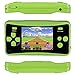 HigoKids Handheld Game Console for Kids Portable Retro Video Game Player Built-in 182 Classic Games 2.5 inches LCD Screen Family Recreation Arcade Gaming System Birthday Present for Children-Green
