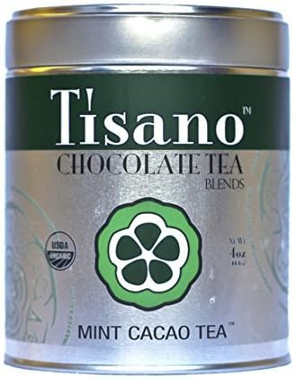 Tisano Organic Mint Cacao Tea - Loose Leaf - 04oz by Tisano Cacao Tea