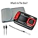 Ivation 20MP Underwater Waterproof Shockproof Digital Camera & Video Camera w/Dual Full-Color LCD Displays – Fully Submersible Up to 10 Feet (Red)
