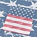 haoricu Women Blouse, Summer Womens Print American Flag Short Sleeve Shirt Casual Blouse Tops T Shirt Multicolor Large
