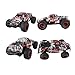 Fistone RC Car 2.4G High Speed Racing Cars 20km/h 1:16 Beast Radio Control Monster Truck Rock Off-Road Vehicle Buggy Hobby Electronic Game Toys Model (Red)