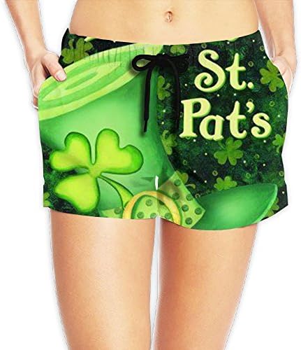 PPANFKEI Womens ST.Patrick's Day Shorts Ladies Boardshorts Swimsuits