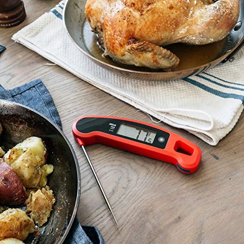 Lavatools Javelin PRO Duo Ambidextrous Backlit Professional Digital Instant Read Meat Thermometer for Kitchen, Food Cooking, Grill, BBQ, Smoker, Candy, Home Brewing, and Oil Deep Frying (Renewed) - Thumbnail 4