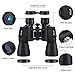 BFULL Binoculars 12x50 Binoculars for Adult Teenagers Compact Binoculars Wide Angle Weak Light Night Vision Waterproof Binoculars with Bag and Strap for Bird Watching, Hunting, Safari, Sports