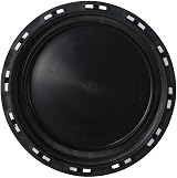 Fudeshe IBC Tote Lid Cover Black Plastic Screw-on Round 162mm ID Gasket Sealed view 2
