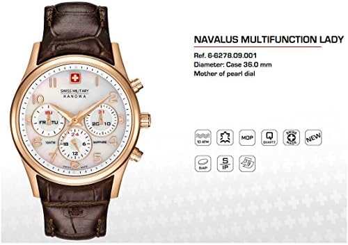 Swiss Military 06-6278.09.001 Ladies watch Navalus