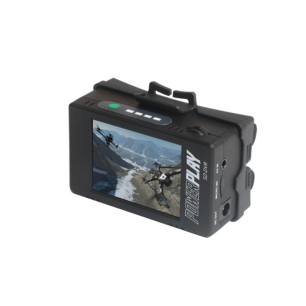 Photo 1 of RunCam 2025 Latest Immersion RC PowerPlay Vintage Camera Monitor with DVR LCD Screen 60fps Recording for Tapeless Camcorders Digital Video Converter for VHS, VHS-C, 8mm, MiniDV, Digital8, etc