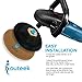 ibouteek Diamond Polishing Pads 4 inch Wet/Dry 10 Pads + Backer | Polishing Kit for Granite Marble Concrete and Stone