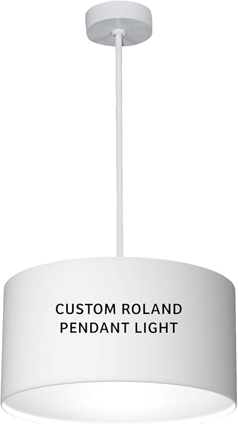 modern drum pendant