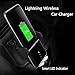 Wireless Car Charger for iPhone X, iPhone 8 Plus/iPhone 8, and Other Qi-Enabled Devices, Provides Fast-Charging for Samsung Galaxy Note 8/S8/S8+/S7/S7 edge/S6 edge+, and Note 5-Black