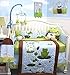 SoHo Froggie Jumping in Baby Crib Nursery Bedding Set 14 pcs