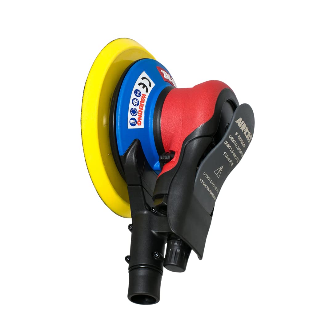 Lijadora de palma orbital con aspiradora central AIRCAT 6700-6-332CV, 11.000 RPM