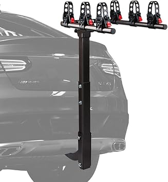 3 bike hitch mount rack