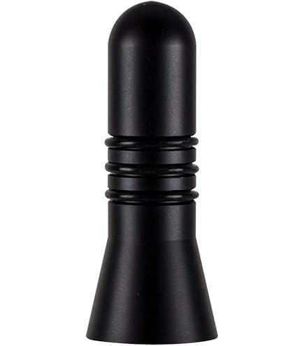 thumbnail image 2 of 50 Cal Bullet Style Stubby Antenna – Black – For Chevy Silverado 1500/2500/3500 & GMC Sierra – AM/FM 2 of 5