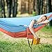 OlarHike Single Camping Hammock, Lightweight Portable Nylon Swing Hammocks with Tree Straps, 500lbs Capacity Hammock for Outdoor Indoor Backpacking Travel Beach Garden Yard