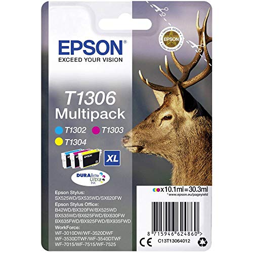 Epson 235M237 Original T1306 Tinte Hirsch (BX320FWSX620FWBX/SX525WDBX625FWDBX305FWB42WDBX925FWDBX635FWDBX535WDSX435/440WBX630FWSX235WWF701575157525301