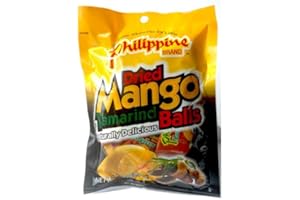PHILIPPINE BRAND DRIED MANGO TAMARIND BALLS 3 X 100G
