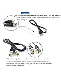 TraderPlus - Cable de extensión BNC macho a BNC de 16,4 pies para CCTV DVR a TV